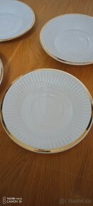 Retro-porcelán (6x) talířky,cena za vše 50,-