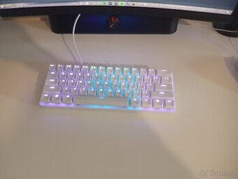 Razer Huntsman Mini White Purple Switch - 1