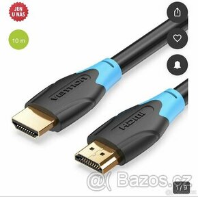 HDMI kabel 1.4 - 10 metrů (značka Vention)