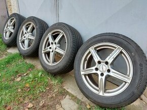 Sada alu kol s pneu 205/55/16 Hankook