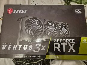 Grafická karta MSI GeForce RTX 3070 VENTUS 3X OC