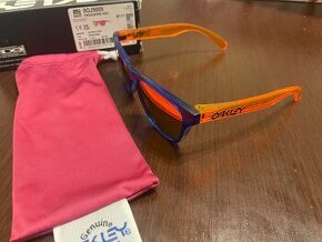 Dětské Oakley Frogskins XXS Crystal Blue/Prizm Ruby - 1