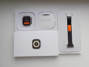 Apple Watch Ultra GPS + Cellular Titan - ZÁRUKA-TOP-100%bat.