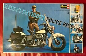 Revell Harley-Davidson Police Bike stavebnice z roku 1974 - 1