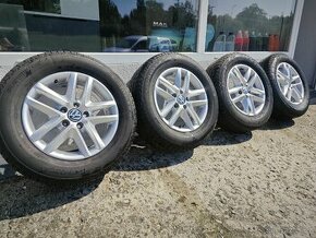 Alu Vw Tiguan 5/112 R16 + 215/65 r16 Barum

 - 1