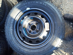 Plechová kola 14" pro Hyundai 5,5Jx14, ET 46, 4x100.