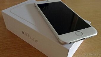 IPHONE 6 / 64 GB.  SILVER. ZÁRUKA