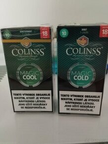 Prodám náplně do vaporizeru Collins Magic Cool a Magic Cold