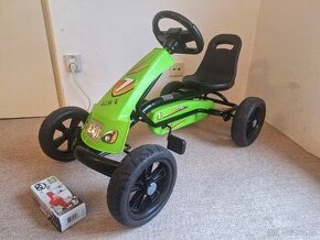 Šlapací motokára Exit Toys Go Kart Foxy pro děti 2 - 5 let