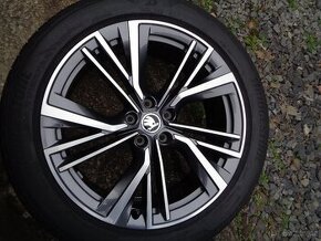 škoda Enyaq r20 a 21 alu kola 5x112 letní nová kola