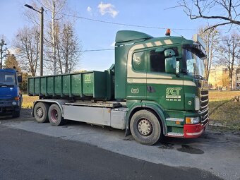 Scania hákový kontejner, G 440,