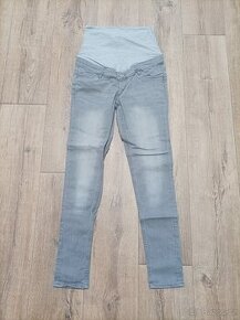 Těhotenské džíny Super skinny fit