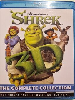 Shrek 3d blu-ray kolekce