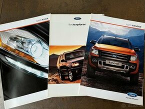 Ford Explorer, Ford Kuga, Ford Ranger prospekty