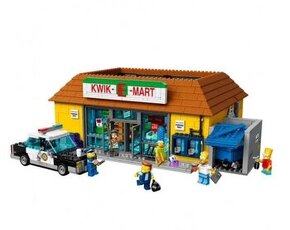 Stavebnici simpsons 71016 the klik e mart - 1