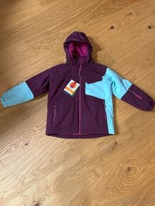 Zimní bunda Color Kids softshell dívčí 110-116cm