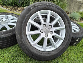 16 originál 5x112 AUDI A4 letní 225/55 R16 - 1