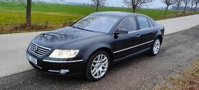 2010 VW Phaeton, čtyřmístný, modro-béžový Individual inter.