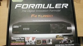 Formuler F4 Turbo Combo satelitní+DVB-T2 HEVC