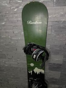 Snowboard BURTON 159 wide s vázáním BURTON