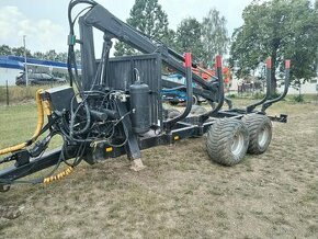 vyvážečka za traktor PALMS 12D - 2WD