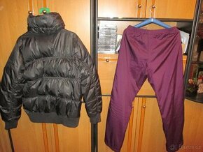 XL-ADIDAS péřová bunda+ADIDAS kalhoty Climawarm