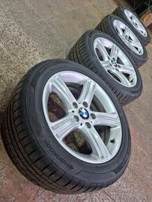 Original BMW Alu kola Styling 393 5x120 R17 Nové pneu