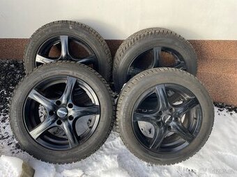 ALU kola Ronal 5x120 16” + zimní pneu 205/55 R16