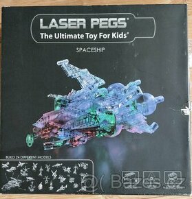 Laser pegs - svítící stavebnice