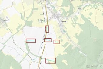 Prodej polí a lesa - 1,5 ha – kú Javorník nad Veličkou