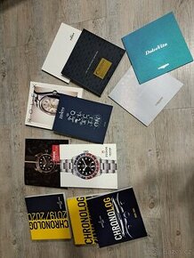 katalogy hodinek rolex, longines, tutor, breitling, zenith,