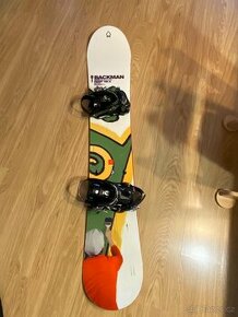 Snowboard Allian Backman 160A s vázáním Drake Czar