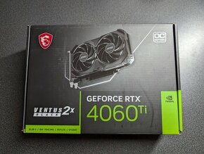 MSI GeForce RTX 4060 Ti Ventus 2X Black 16G OC