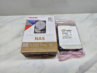 Nový NAS HDD Toshiba N300 PRO 12 TB (CMR)