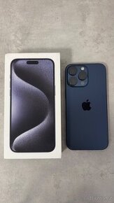 Prodám IPhone 15 PRO MAX BLUE 256 GB