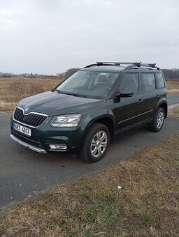 Škoda Yeti 2.0tdi,81kw,6rychlostí,4x4,tažné,Čr,rok 2015