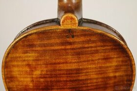Mistrovské celé starožitné housle z 18 století, nádherný kus - 1