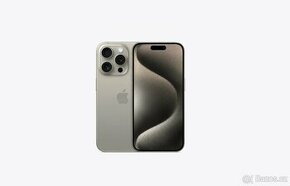 Apple iPhone 15 Pro 256 GB - natural titanium - NOVY