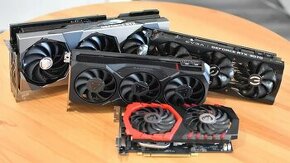 Mám zájem o grafické karty - rtx 3060, 3070, 3080, 3090 aj