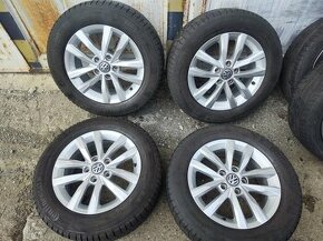 16"zimní alu sada Trondheim 5x112 origo VW Touran 5T 205/60 - 1