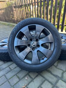 ORIGINÁL Alu Škoda SPEKTRUM R16, 5x112- ZIMNÍ PNEU