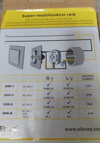 Super-multifunkční relé SMR-T - nové