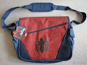 Spider-Man taška přes rameno, modročervená - 1