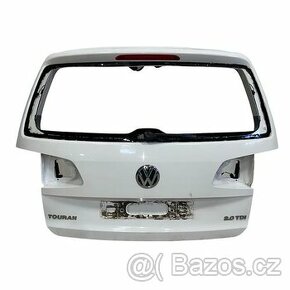 Páté dveře víko zadní bílá barva LB9A VW Touran 1T3 2012