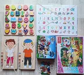 Drobné i naučné hračky, Tlapková Patrola, Duplo, auta,puzzle