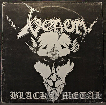 VENOM - BLACK METAL (LP, ITALY, 1982)