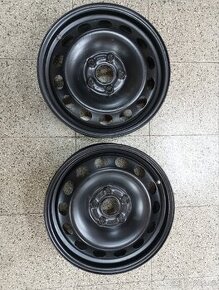 Plechové disky 16" 5x100x57 Škoda, Audi A3, golf, Seat