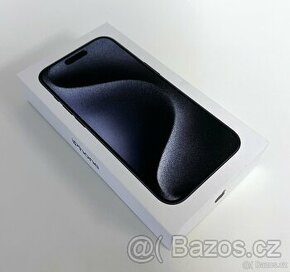 NOVÝ Apple iPhone 15 Pro Max, 256GB, Blue Titanium