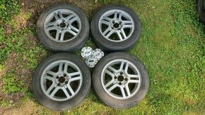 ALU kola Ford Focus 6Jx15H2 4x108 + letni pneu 195/60 R15