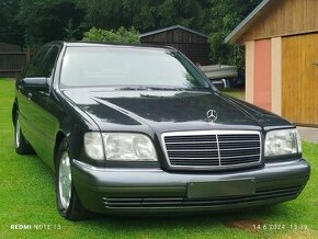 Mercedes W140 S 500 SEL r.1995 servisni kniha